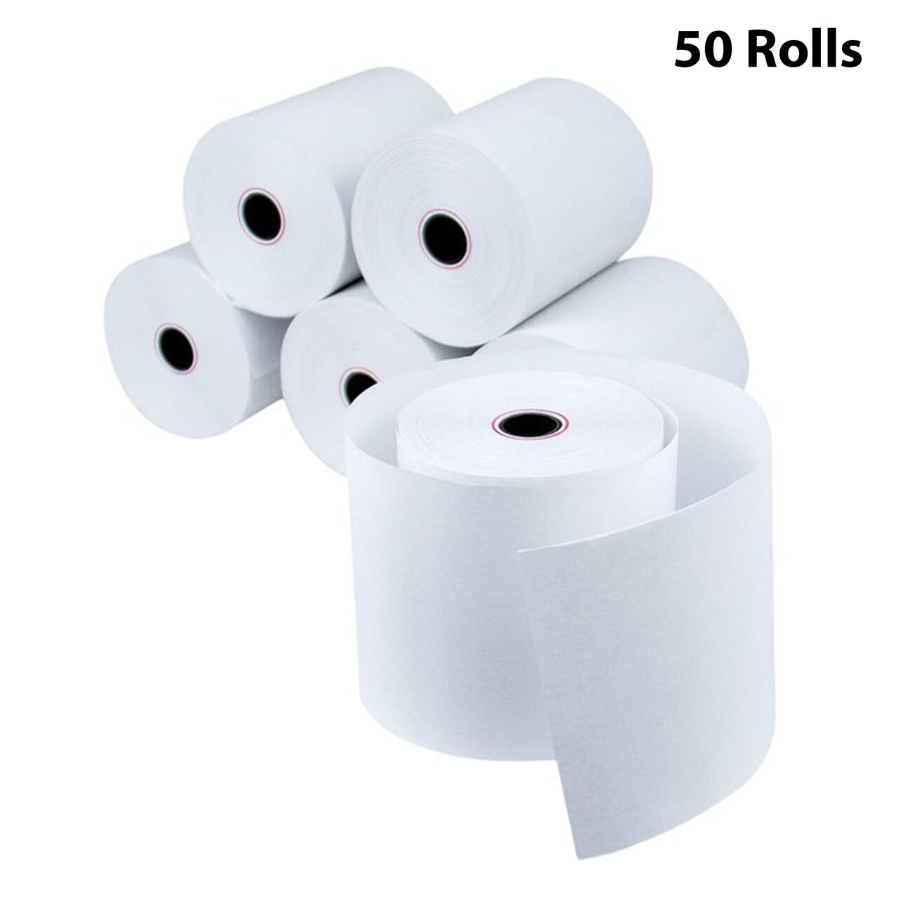 Thermal Paper Cash Register POS Receipt Paper Rolls 2 1/4" x 50'